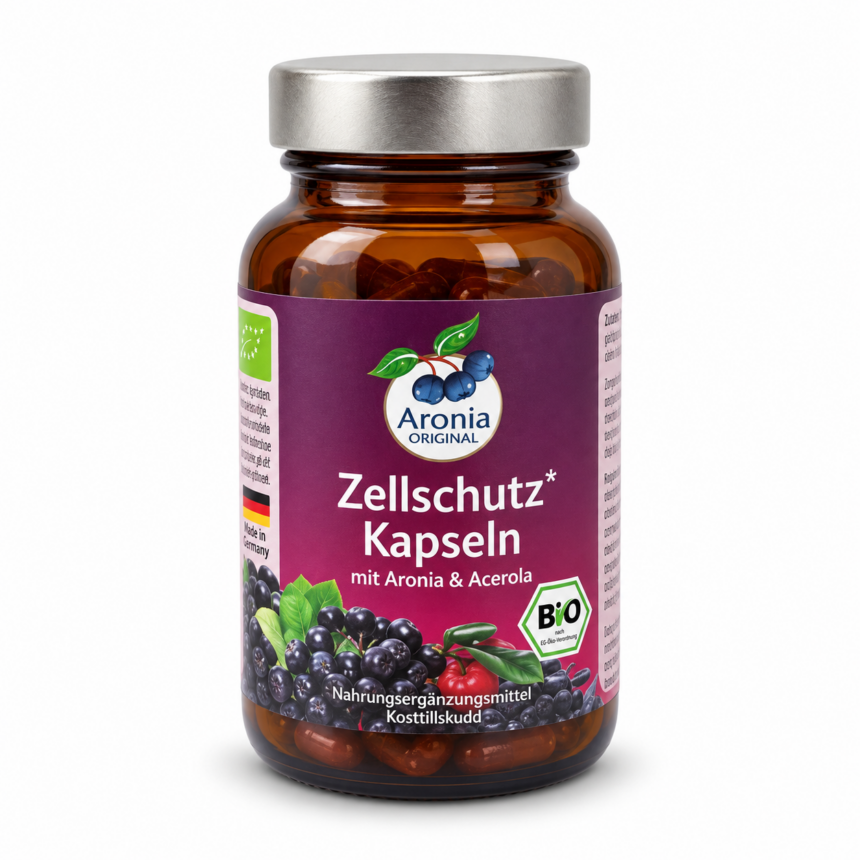 Økologiske aronia kapsler 120 stk.