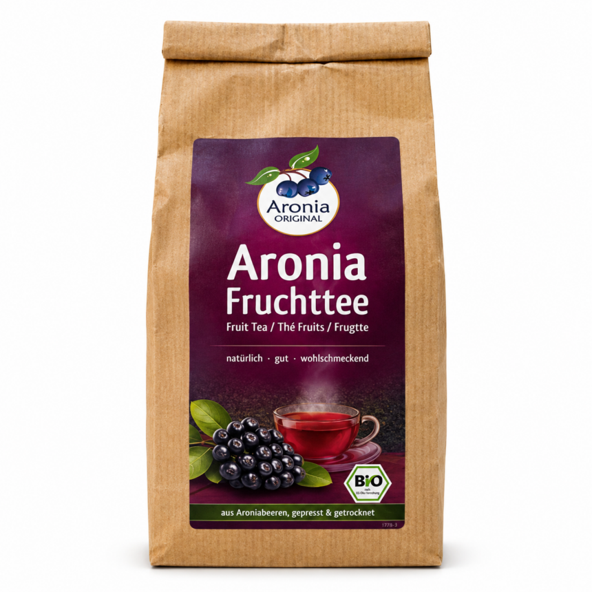 Økologisk aronia frugt te 150 g